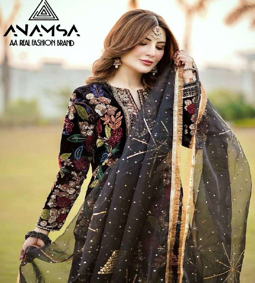 NEW LAUNCHING Semi Stitched 435 Anamsa